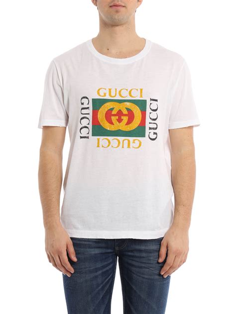 t shirt gucci vintage|gucci t shirt original.